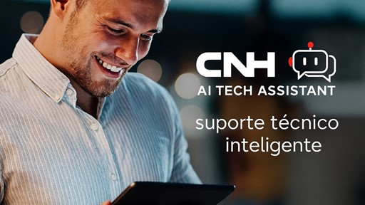 CNH lan a Assistente T cnico de IA para toda a rede de concession rias de suas marcas Case IH e New Holland