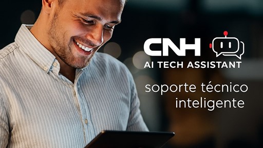 CNH lanza el Asistente Técnico de Inteligencia Artificial para toda la red de concesionarios Case IH y New Holland