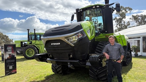 Special-edition Steiger tractor provides Henty visitors a glimpse of the past and vision for the future