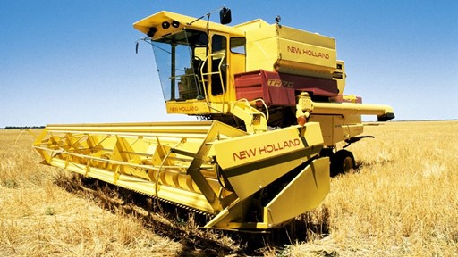 New Holland celebrates a half century of Twin Rotor combines