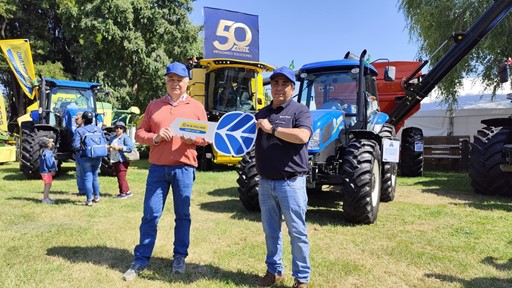 New Holland presento una amplia gama de productos en SAGO Fisur junto a SKC