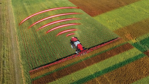 Case IH Patriot 4450 using SenseApply Technology