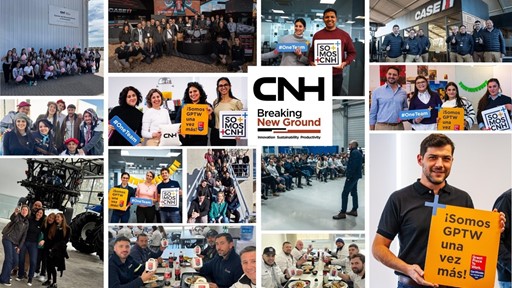 CNH fue reconocida entre Los Mejores Lugares para Trabajar™ en Argentina 2026 por Great Place To Work®