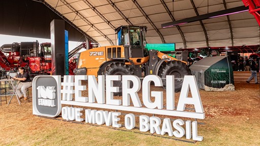 P carregadeira 721E a etanol