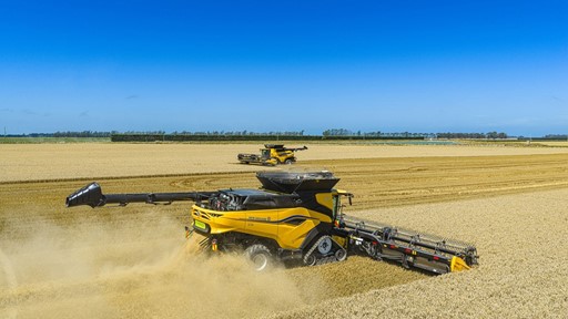 Fairfield Farms upgrades to New Holland CR11 combines after wet tough trial season