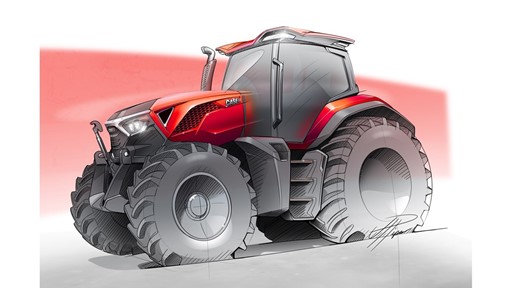 2 Case IH New Puma Series Sketch