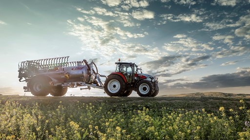 STEYR 4120 Plus S control 2 road