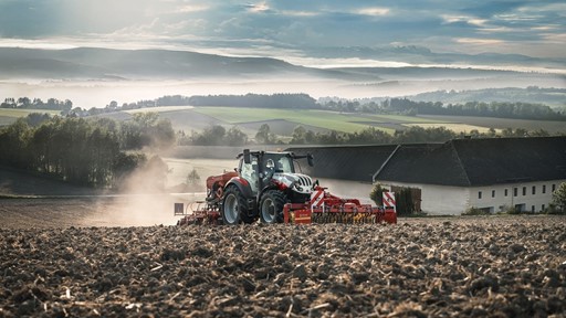 STEYR 4140 Expert CVT field