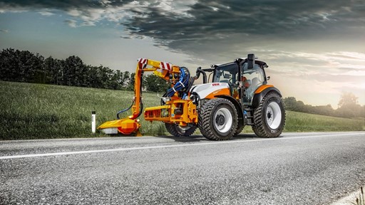 STEYR 4140 Expert S Control 8 municipality 2