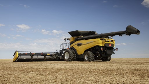Automatizacion y alto rendimiento New Holland presenta la cosechadora CR11 en Argentina