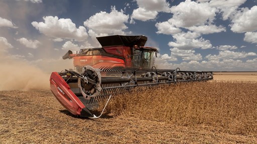 Case IH presenta la nueva Axial Flow Serie AF10 Automation la cosechadora mas grande de Case en Argentina
