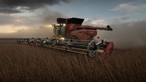 Case IH presenta la nueva Axial Flow Serie AF10 Automation la cosechadora mas grande de Case en Argentina