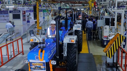 CNH India Rolls Out 800,000th Tractor from Greater Noida Facility