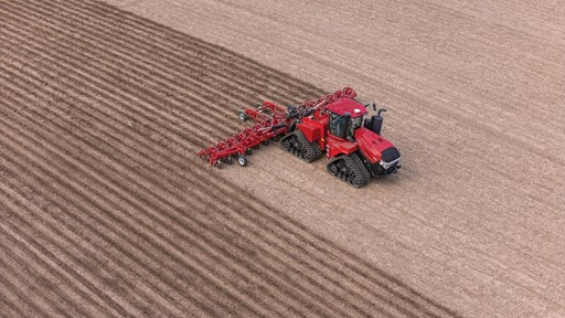 Steiger 645 Quadtrac with Nutri Tiller 1000 series strip till tool