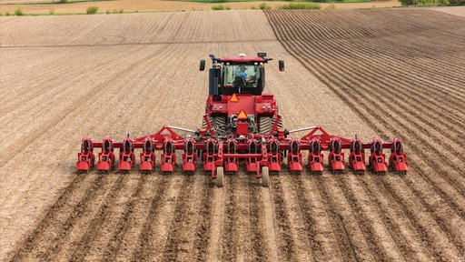 Steiger 645 Quadtrac with Nutri Tiller 1000 series strip till tool