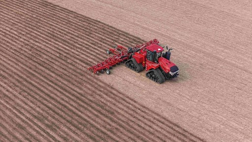 Steiger 645 Quadtrac with Nutri Tiller 1000 series strip til