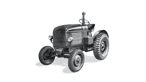 STYER Historical Tractors 15 Series 180 series white background