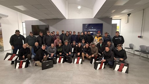 Clientes visitando la planta de Case IH en C rdoba