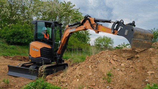 CASE CX30D Mini Excavator