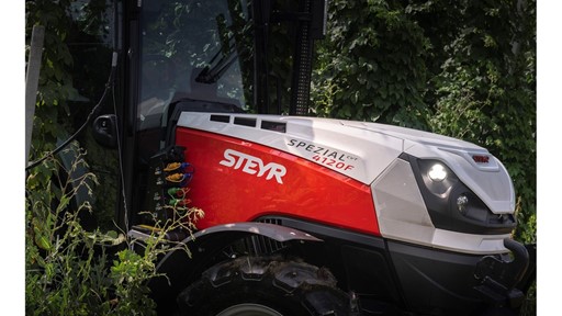 STEYR Traktoren Spezial F CVT Detail
