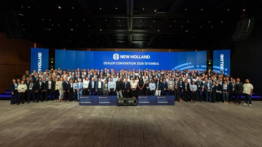 New Holland brings together its regional dealer network in Istanbul under the theme Shaped by Generations Driven by To