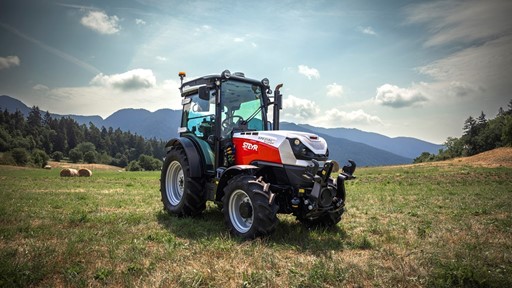 NEW STEYR SPEZIAL F CVT MAKES FIRST PUBLIC APPEARANCE AT EIMA INTERNATIONAL 2026
