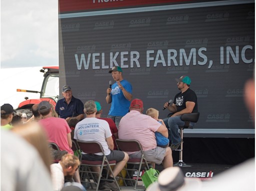 The newly formed partnership between Case IH and Welker Farms Inc. aims to inspire future farmers. The newly formed partnership between Case IH and Welker Farms Inc. aims to inspire future farmers.