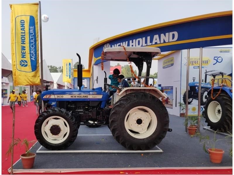 Cnh Industrial Newsroom New Holland Agriculture Showcases Technologically Advanced Range Of Tractors At Krishi Darshan Expo In Hisar