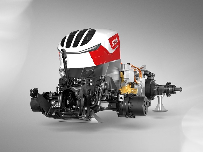 HYBRID DRIVETRAIN KONZEPT SHOWS STEYR’S COMMITMENT TO DEVELOPMENT OF INNOVATIVE IDEAS