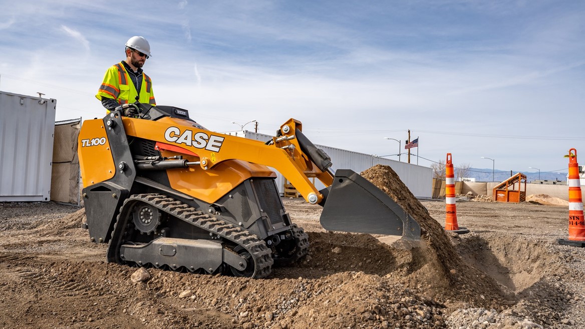 CASE Previews All-New TL100 Mini Track Loader at CONEXPO-CON/AGG 2023