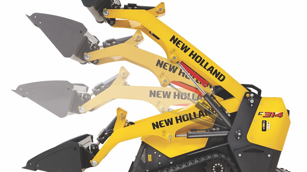 C314 mini track loader