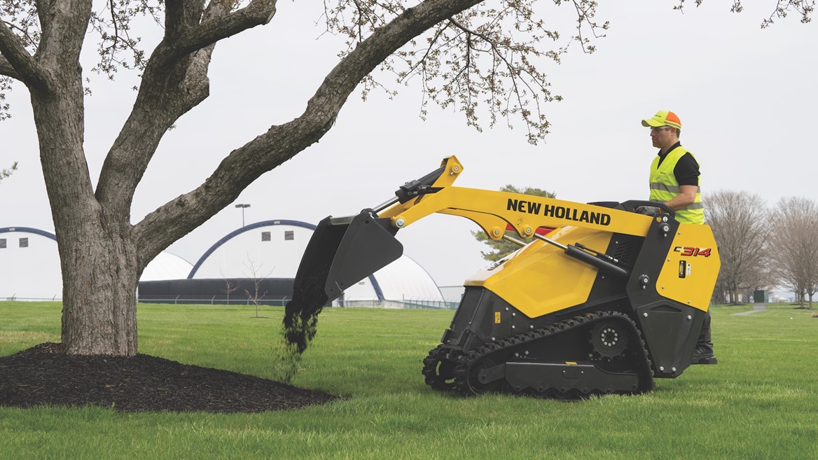 C314 mini track loader