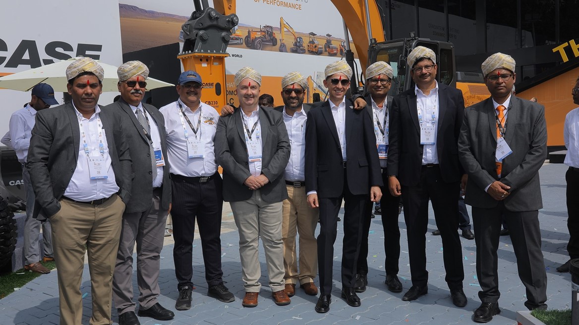 CASE Construction Team at International Construction Equipment and Construction Technology Trade Fair CII EXCON 2023
