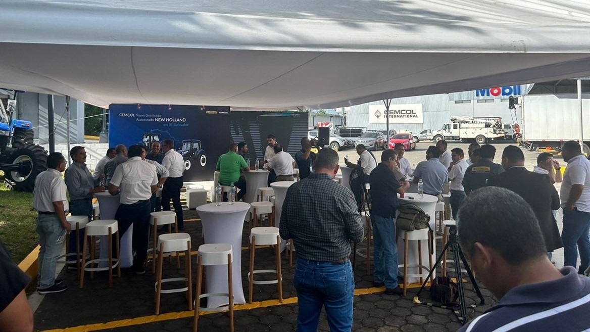 New Holland desembarca en El Salvador junto a CEMCOL
