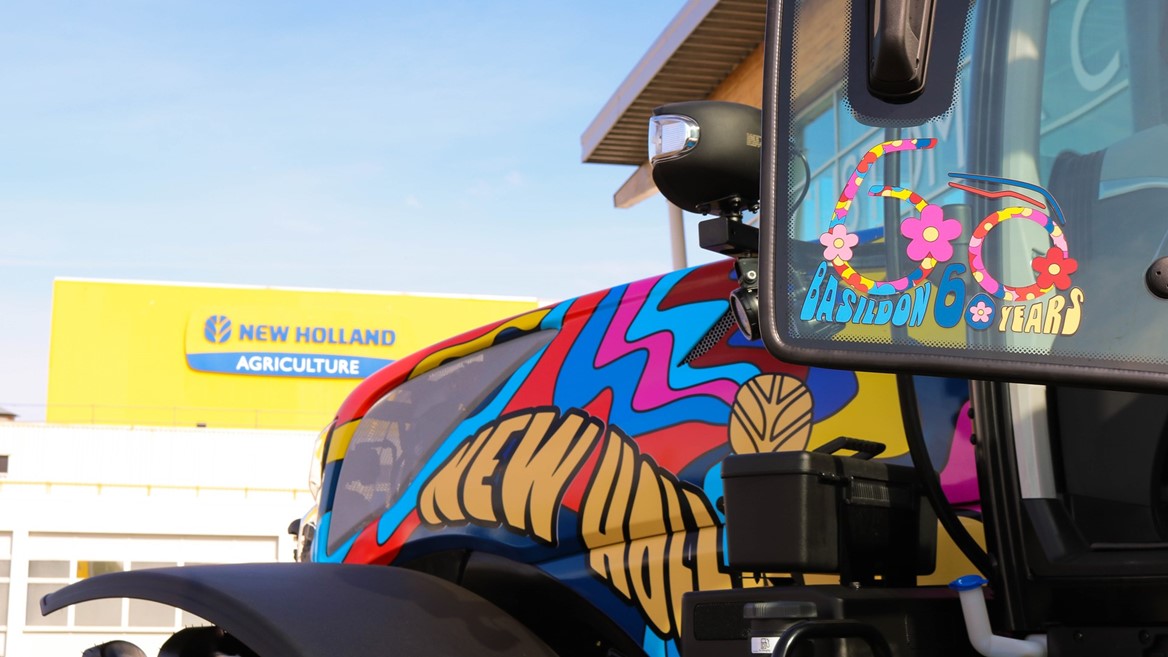 Basildon New Holland Plant Commemorates Six Decades of Production with Special Edition Tractor