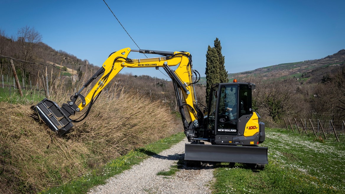 New Holland E100D MIDI Excavator