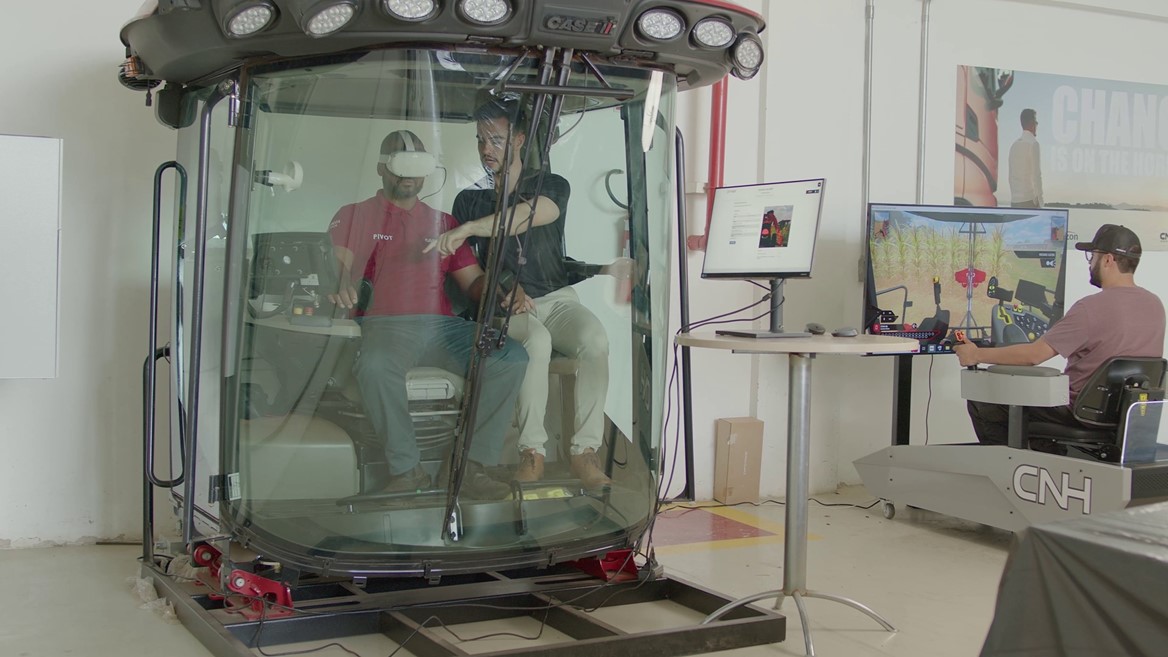 Cab operation simulator