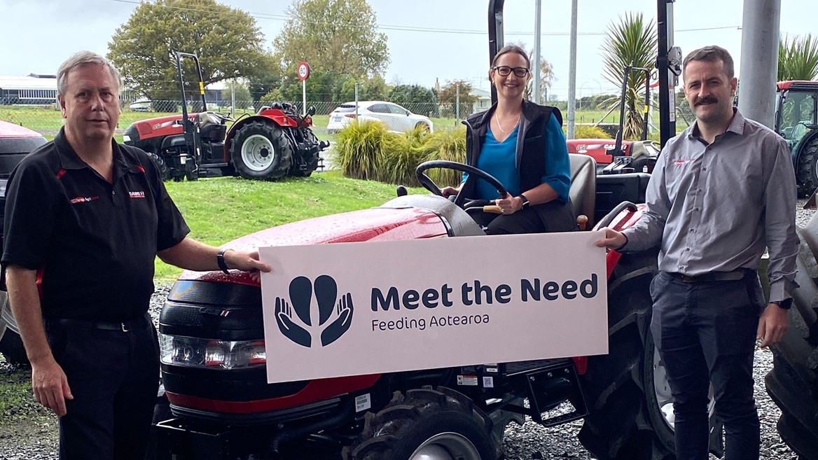 Case IH partners with Meet the Need to support Aotearoa communities