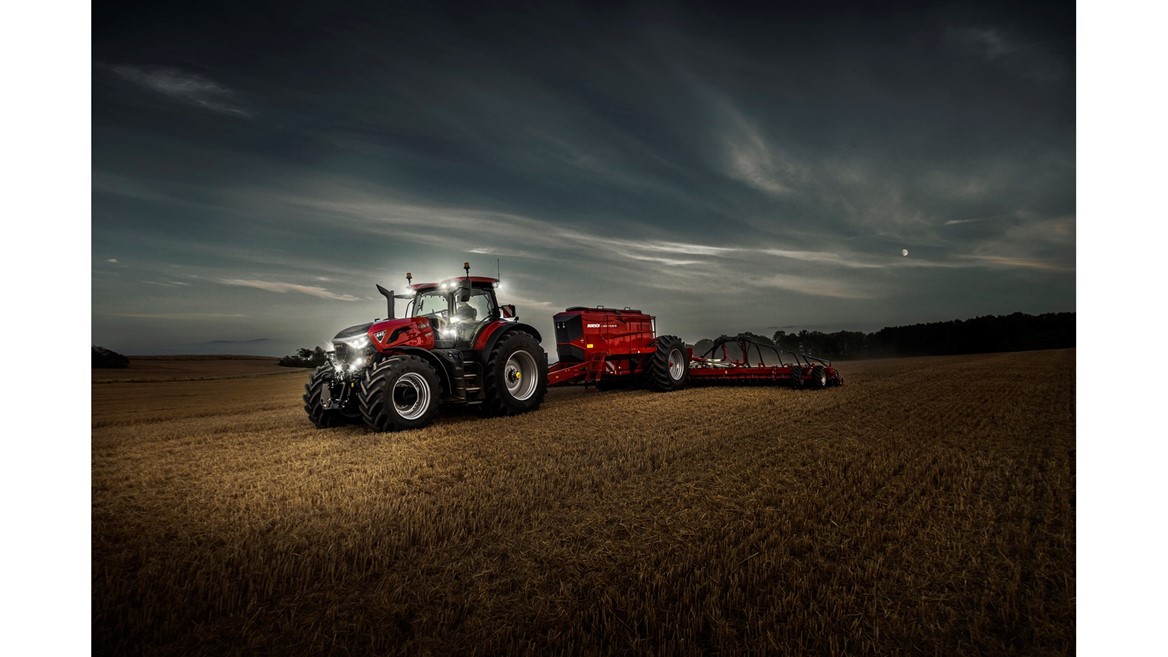 Case IH Previews New Optum Series Tractors with More Power and Flexible Application Solutions