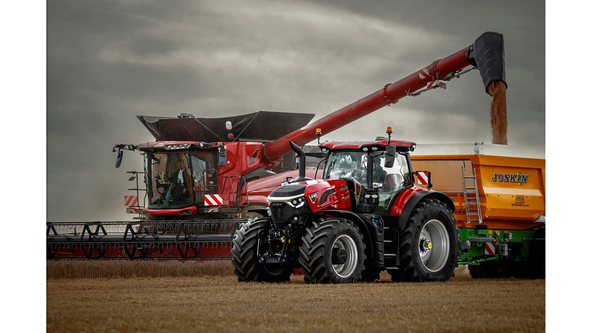 Case IH Previews New Optum Series Tractors with More Power and Flexible Application Solutions