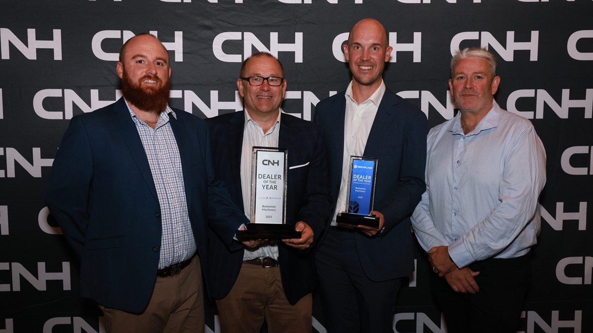 The Boekemans team celebrating at the Dealer of The Year Awards in Adelaide South Australia