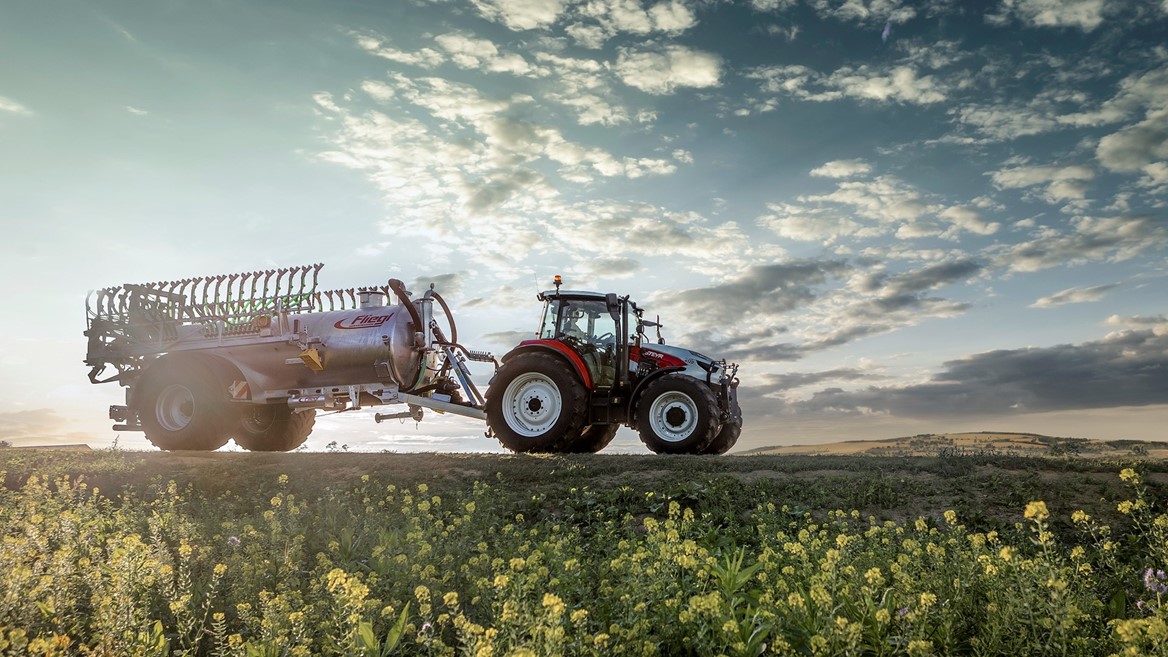 STEYR 4120 Plus S control 2 road