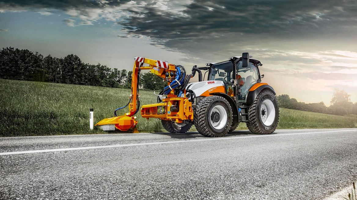 STEYR 4140 Expert S Control 8 municipality 2