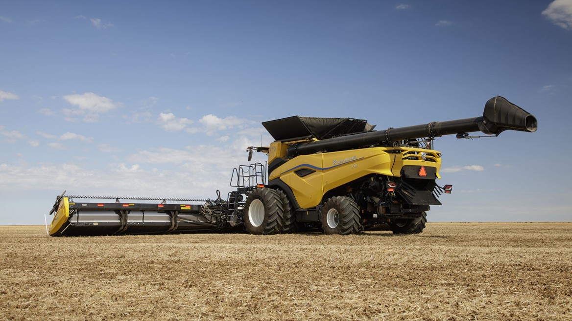 Automatizacion y alto rendimiento New Holland presenta la cosechadora CR11 en Argentina