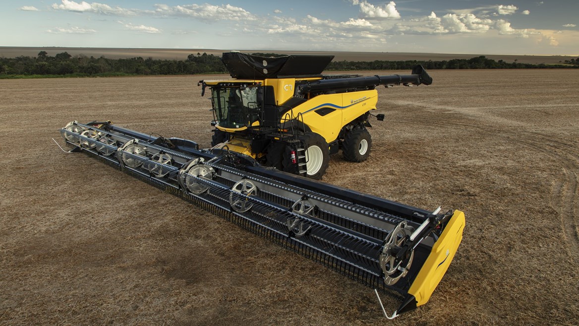 Automatizacion y alto rendimiento New Holland presenta la cosechadora CR11 en Argentina