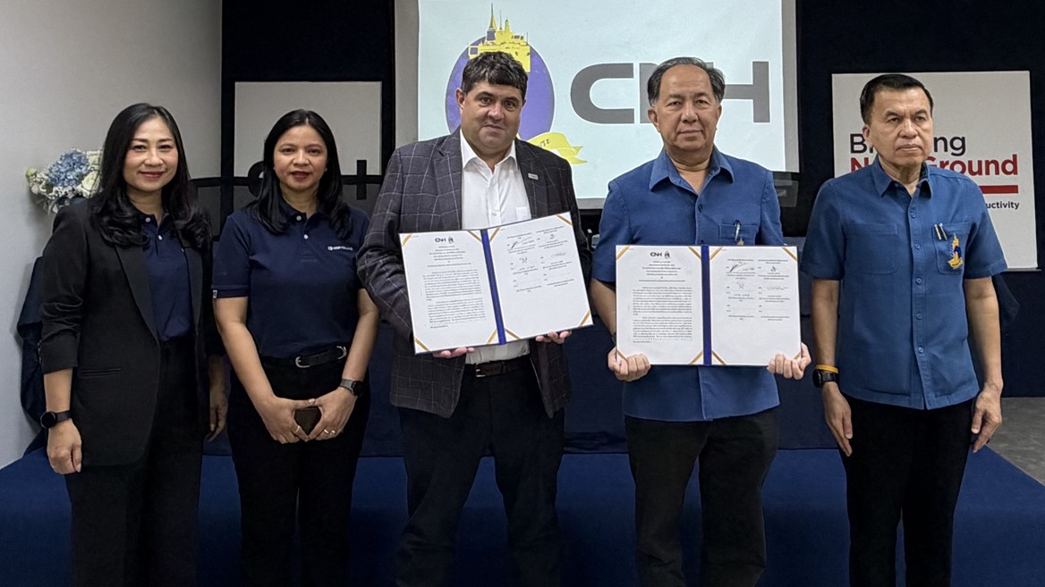 CNH Partners with Pidthong Lang Phra Foundation to Advance Rural Development in Thailand