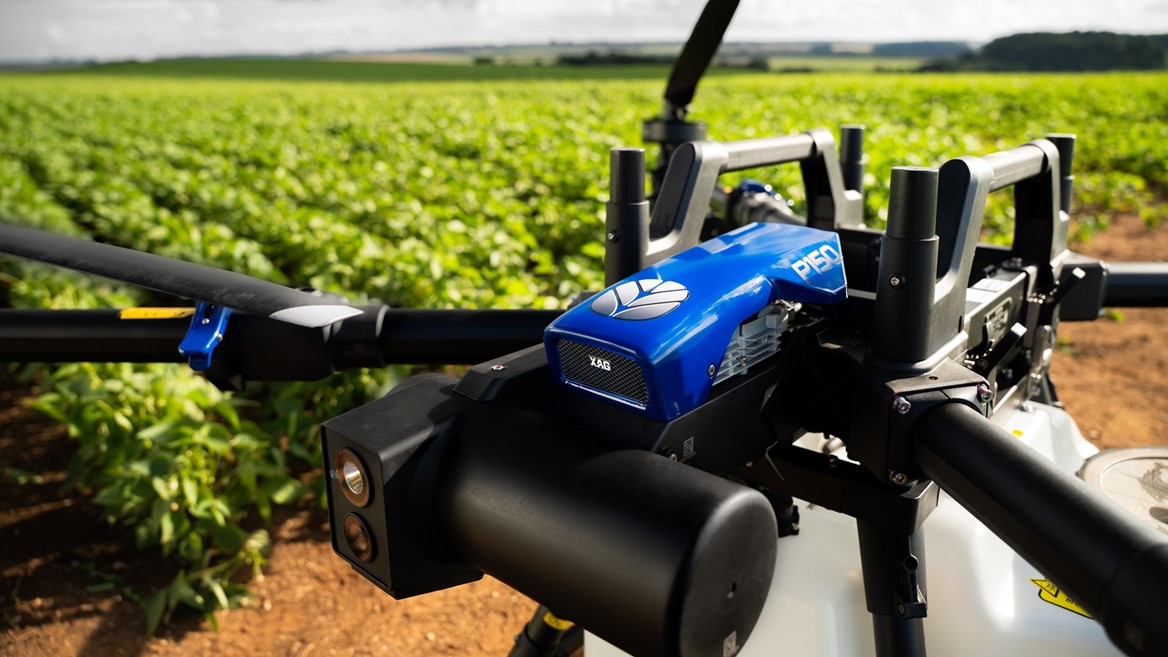 New Holland presento su nuevo Dron de Aplicacion en AgroActiva 2026