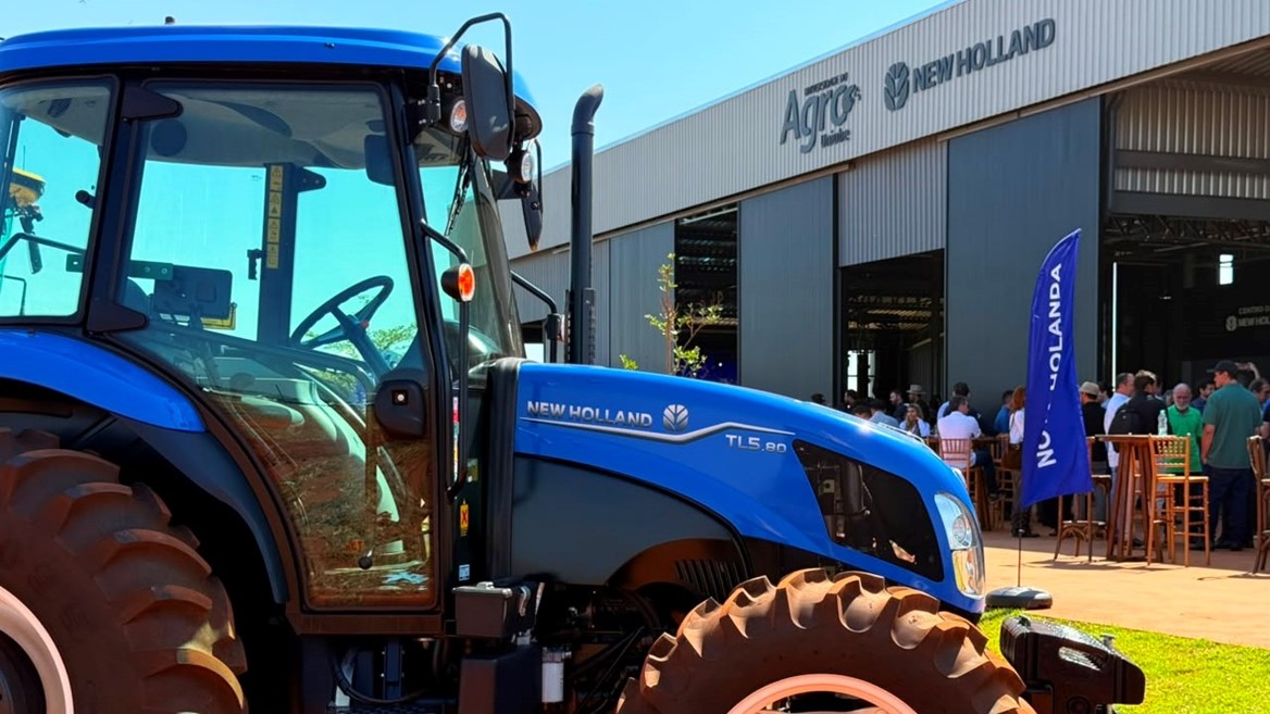 New Holland inaugura Centro de Treinamento na Cidade do Agro para capacitar alunos de cursos ligados agricultura