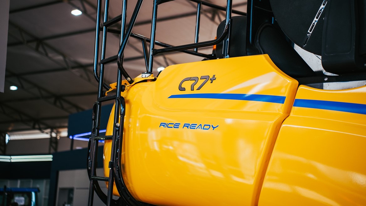 Colheitadeira CR7 Arrozeira da New Holland