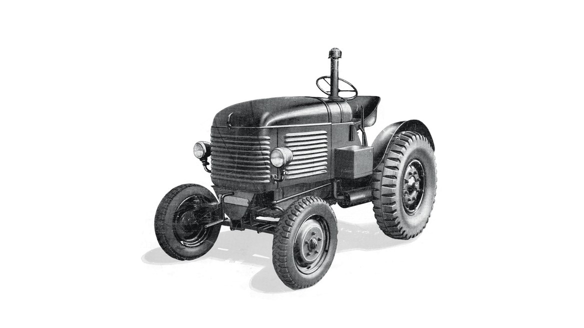 STYER Historical Tractors 15 Series 180 series white background